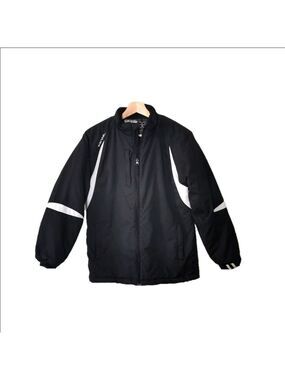 Kewl Youth Jacket. Black and white. Mid weight, good condition. Size XL 14/16